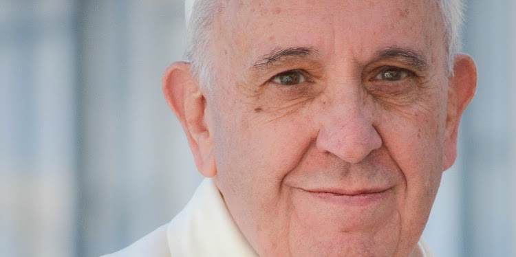 pope francis portrait Migrants and Refugees