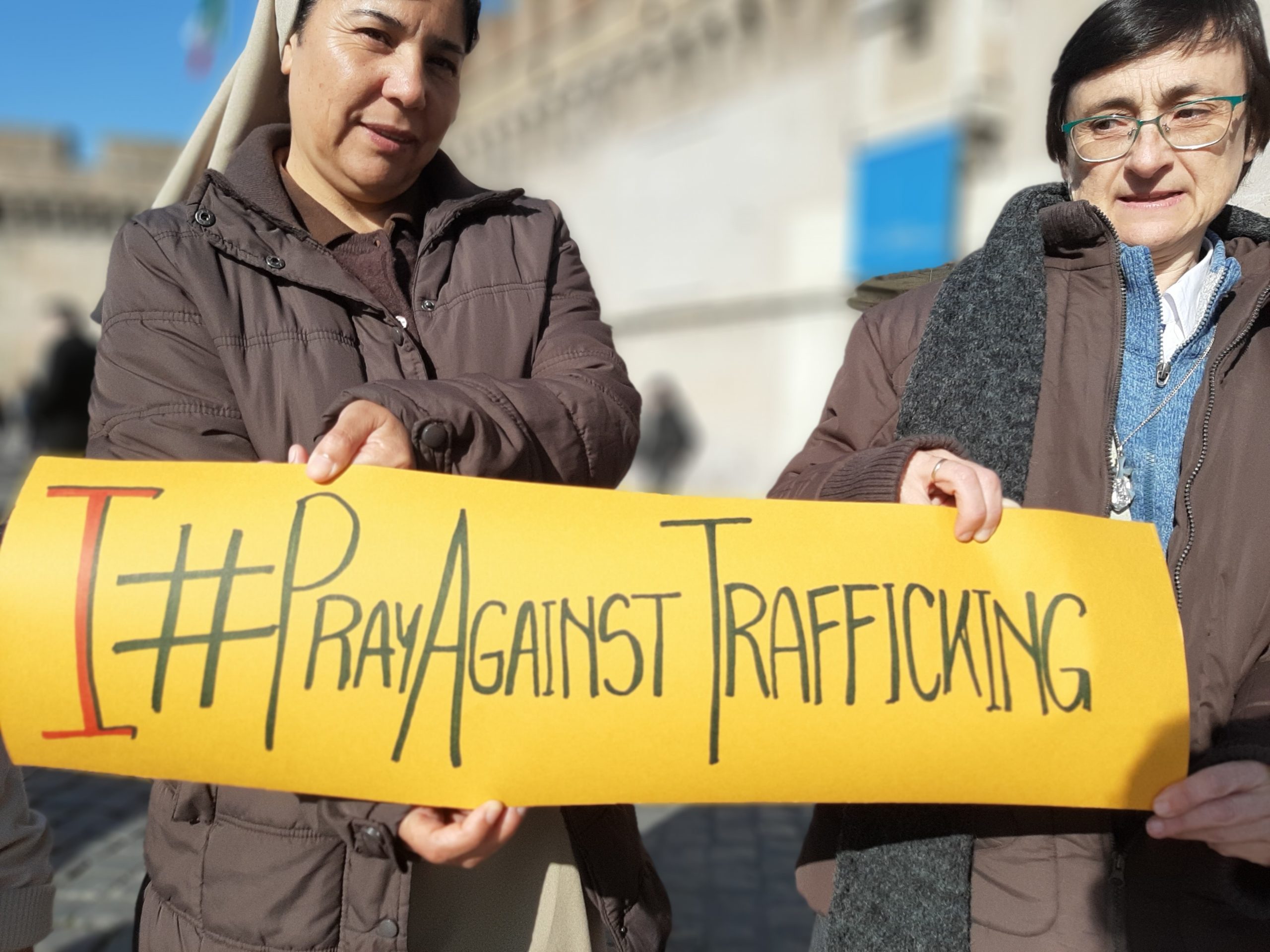 pray against trafficking Migrants and Refugees