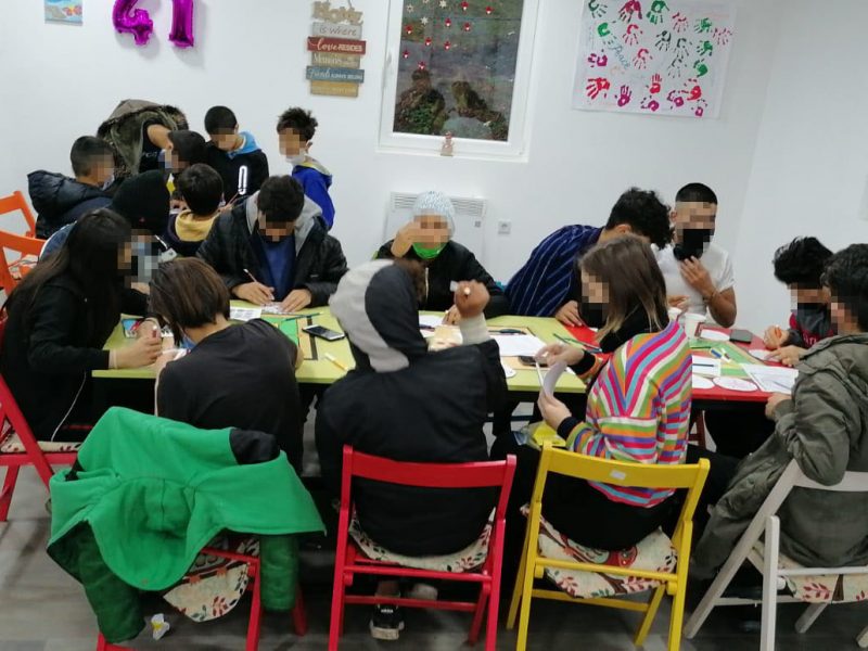 Social corner: a place for migrants, refugees and asylum seekers